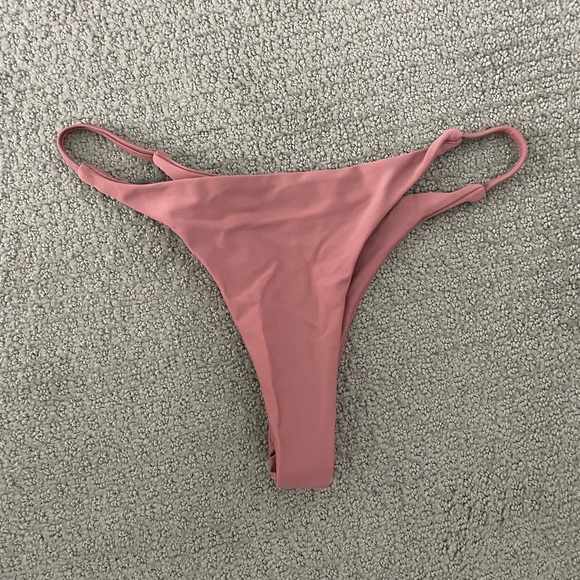 Shein dusty rose skimpy bikini bottom (size XS) - Picture 2 of 4